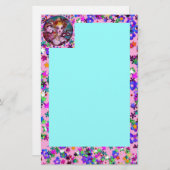 PAPETERIE MASQUES DE MASQUÉRADE VALENTINE VÉNITIENNE (Devant / Derrière)