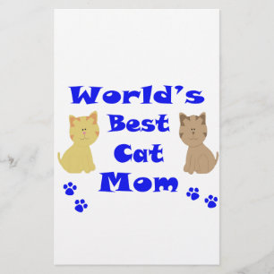 Papeterie Meilleure maman de chat du monde