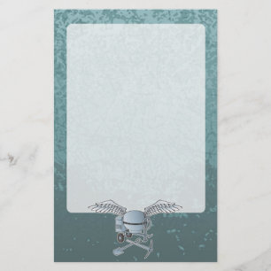 Papeterie Mélangeur de béton bleu-gris