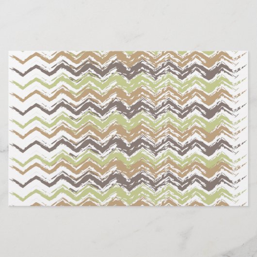 Papeterie Melon Brandy Scribble ZigZag Motif (Devant)