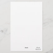 Papeterie Menorah, Étoile de David Bougies (Dos)