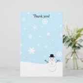 Papeterie Merci lettres de Noël stationnaire (Debout devant)