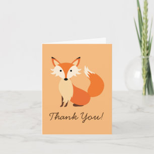 Papeterie Merci Renard Enfant Mignon Animal de la