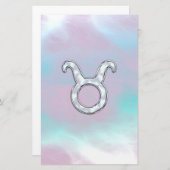Papeterie Mère de Pearl Taurus Zodiac Astrologie (Devant / Derrière)