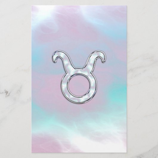Papeterie Mère de Pearl Taurus Zodiac Astrologie (Devant)