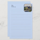 Papeterie Mère Wolf & Pups Mountain River Valley (Devant / Derrière)