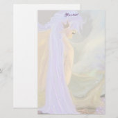 Papeterie Mermaid Néon-Haired ! (Devant / Derrière)