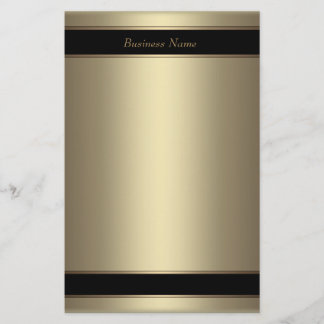 Papeterie Métal Beige Bronze Noir