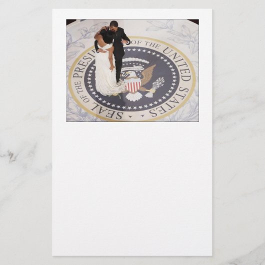 Papeterie Michelle et Barack Obama (Devant)