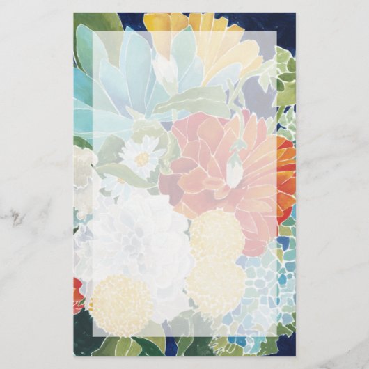 Papeterie Midnight Florals III (Devant)