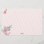 Papeterie Mignonne Bonjour monde Déchets Raffle pour filles (Dos)