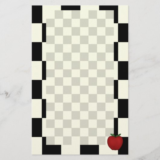 Papeterie mignonne d'Apple (Devant)