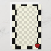 Papeterie mignonne d'Apple (Devant / Derrière)