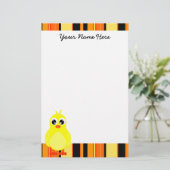Papeterie mignonne de poussin de bébé (Debout devant)