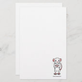 Papeterie mignonne de rat (Devant / Derrière)