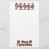 Papeterie Mignonne Ours Papier de Noël (Devant)