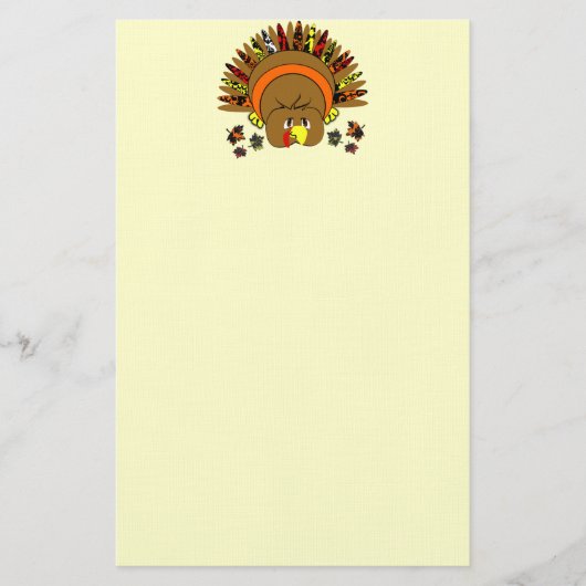 Papeterie Mignonne Turquie Thanksgiving papery (Devant)