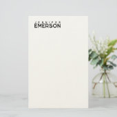 Papeterie Minimaliste moderne professionnel plain (Debout devant)