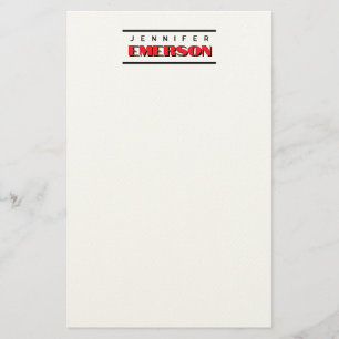 Papeterie Minimaliste moderne professionnel plain