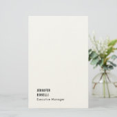 Papeterie Minimaliste moderne tendance professionnelle (Debout devant)
