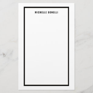 Papeterie Minimaliste Professionnel Simple