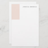 Papeterie Minimaliste Simple Professionnel Remarquable (Devant / Derrière)