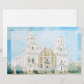 Papeterie Mission San Xavier del Bac (Devant / Derrière)