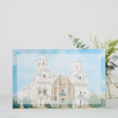 Papeterie Mission San Xavier del Bac (Debout devant)