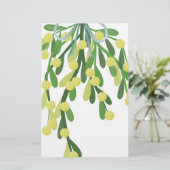 Papeterie mistletoe de Noël (Debout devant)