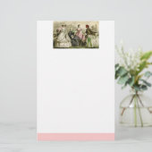 Papeterie Mode victorienne vintage stationnaire (Debout devant)