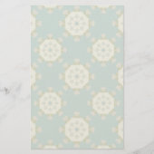 Papeterie Modèle Damas avec éléments abstraits (Devant)