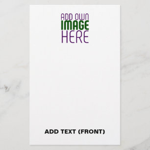 PAPETERIE MODELE DE TEXTE D'IMAGE BLANC SIMPLE ÉDITABLE MODE