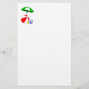 Papeterie Modèle parasol de la piscine de Beach Ball