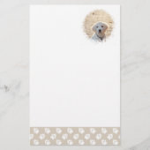 Papeterie Modèle photo Personnalisé Pour Animaux De Compagni (Devant)