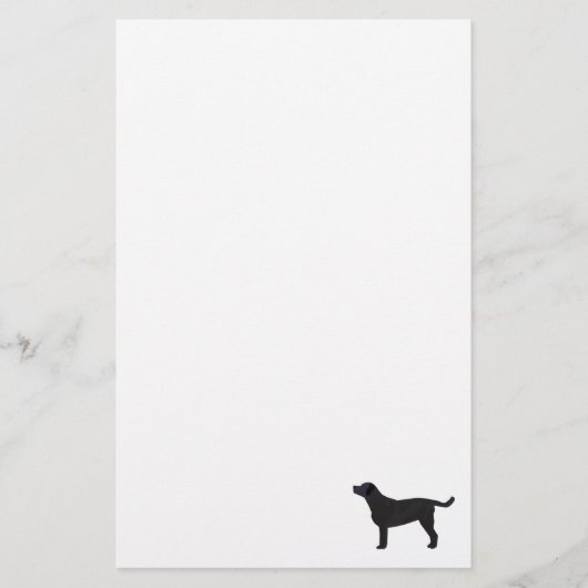 Papeterie Modèles du Black Lab prêts à Customiser (Devant)