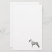 Papeterie Modèles Schnauzer prêts à Customiser (Devant / Derrière)