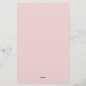 Papeterie Modern Elegant Two Tone Monogrammed (Dos)