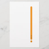 Papeterie Modern Personal Stationery | Side Margin (Dos)
