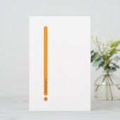 Papeterie Modern Personal Stationery | Side Margin (Debout devant)