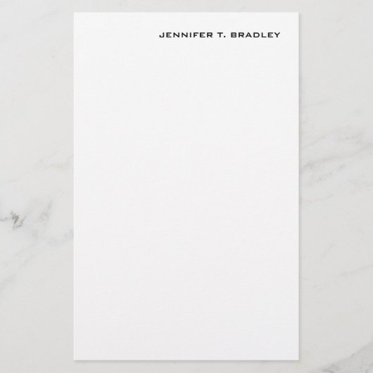 Papeterie Moderne minimaliste (Devant)