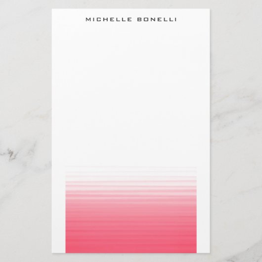 Papeterie Moderne Minimaliste Professionnel Simple Clair (Devant)