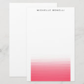 Papeterie Moderne Minimaliste Professionnel Simple et Clair (Devant / Derrière)