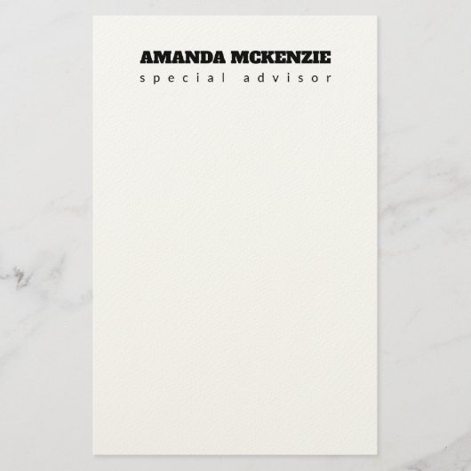 Papeterie Moderne tendance Unique Creative Minimaliste (Devant)