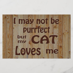 Papeterie Mon chat m'aime