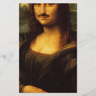 Papeterie mona lisa moustache