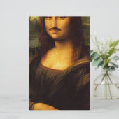 Papeterie mona lisa moustache (Debout devant)
