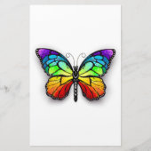 Papeterie Monarque papillon arc-en-ciel (Devant)