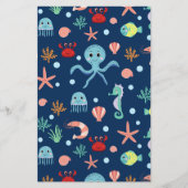 Papeterie Monde marin (Devant)