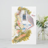 Papeterie Monhegan Cottage J Kilburn (Debout devant)