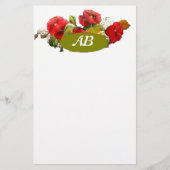 Papeterie monograme fixe (Devant)